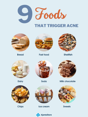 Why Is My Skin Breaking Out: 10 Causes of Acne | AjantaStore